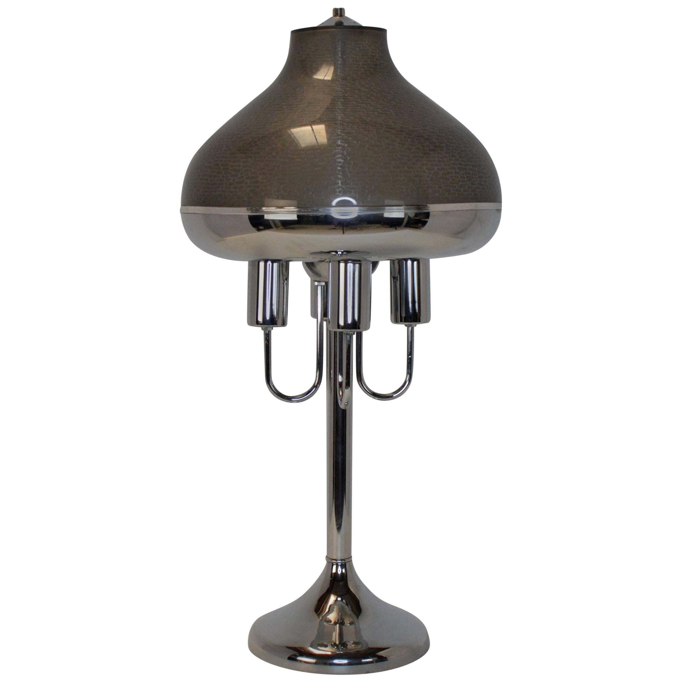 Italienische moderne italienische Tischlampe, 1970er-1980er Jahre