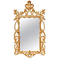 Italian Carved and Gilt Mirror