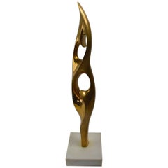 Abstract Bronze Sculpture by Antonio Kieff