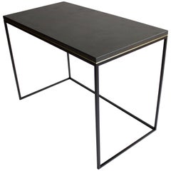 Wilson Modern Minimalist Concrete Writing Desk or Console