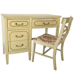 French Regency Writing Desk and Chair
