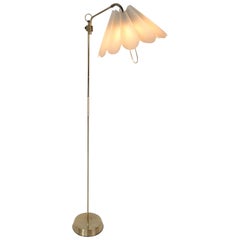Adjustable Scandinavian Floor Lamp, circa 1960