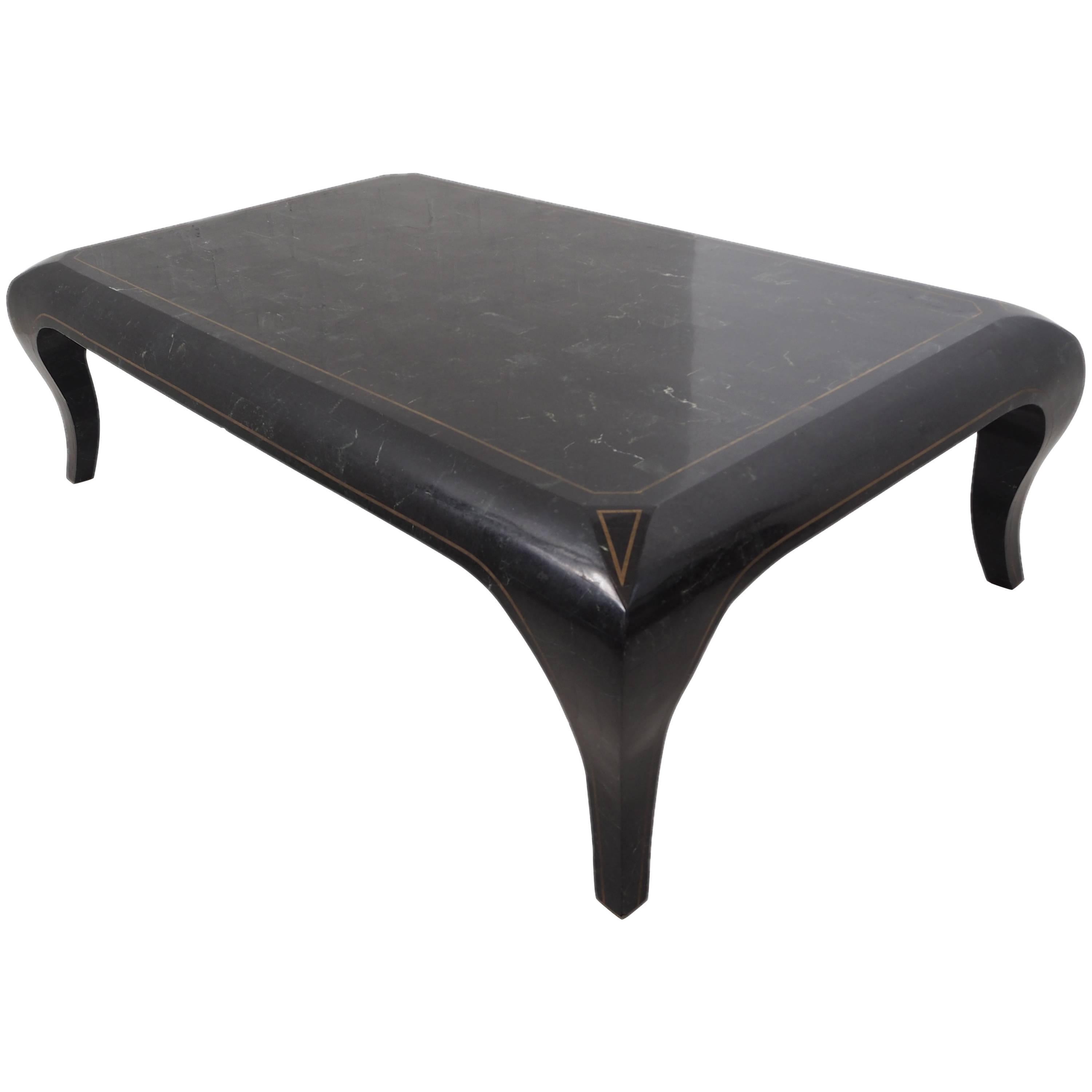 Maitland Smith Tesselated Opium or Coffee Table