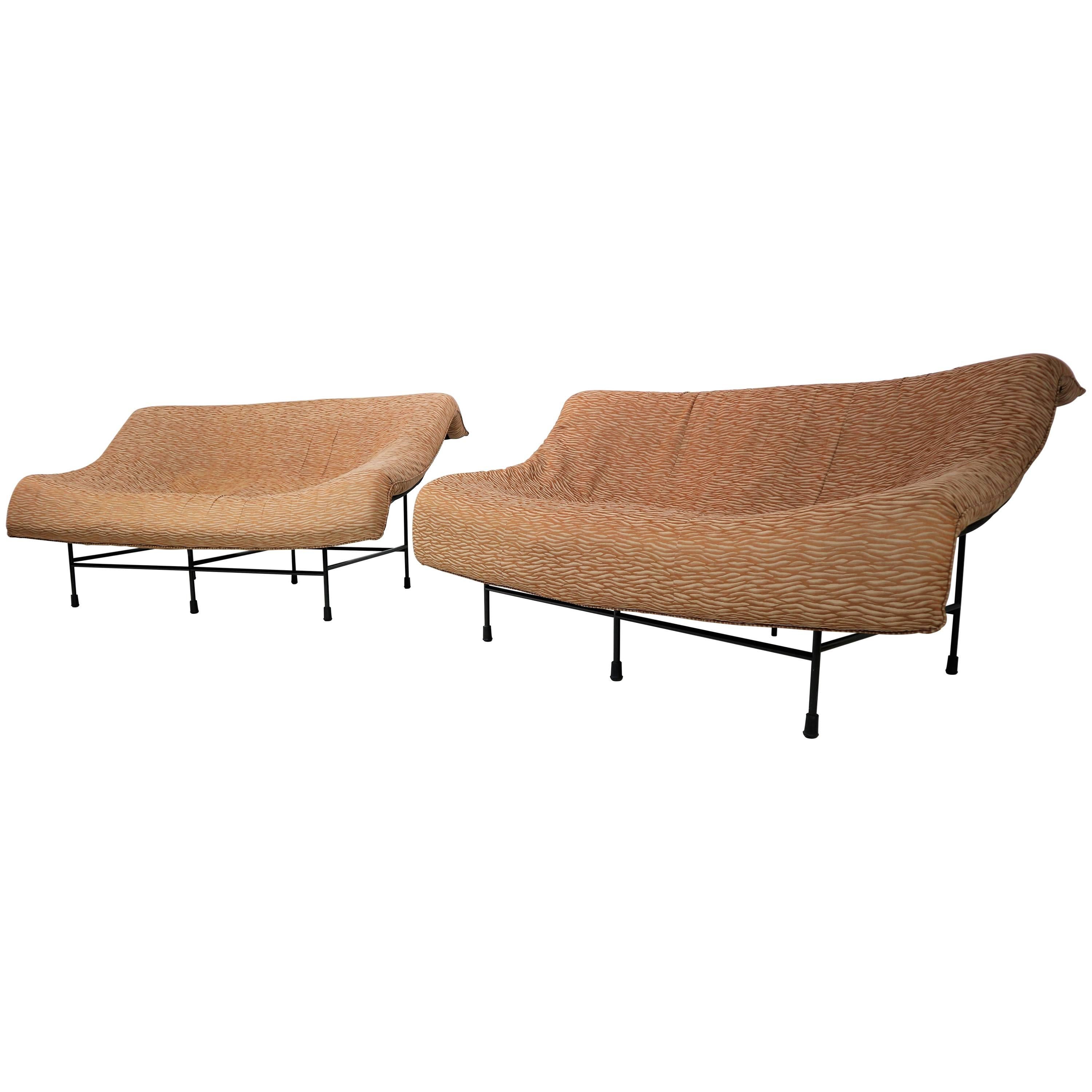 Butterfly Sofa Designed by Gerard Van Den Berg in the 1970s