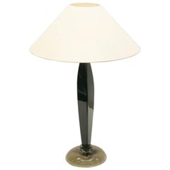 Flavio Poli Murano Glass Table Lamp for Seguso, 1960s