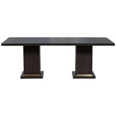 Carrocel Custom Modern Oak Dining Table