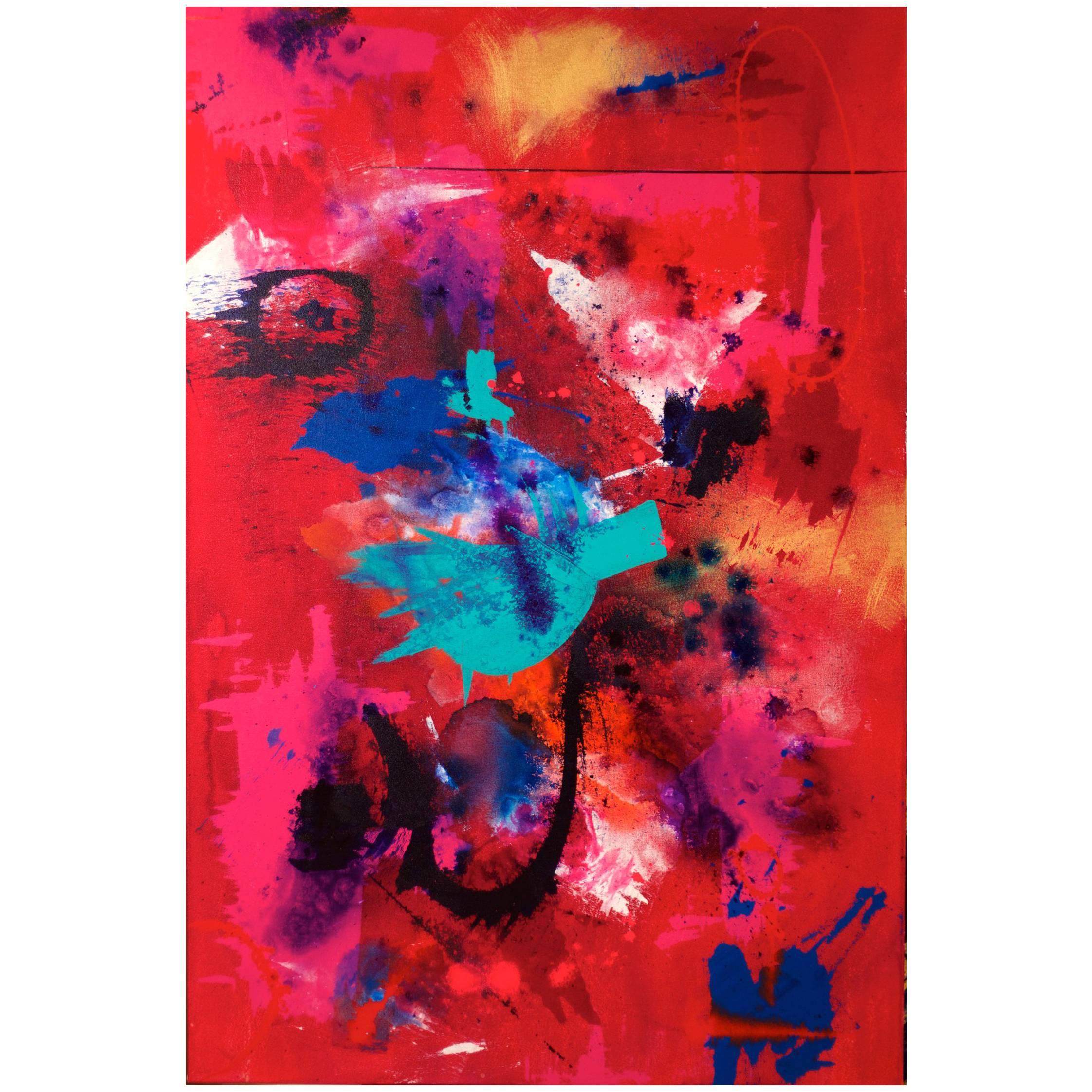 Brady Legler "Bluebird" Oil on Canvas, 2015