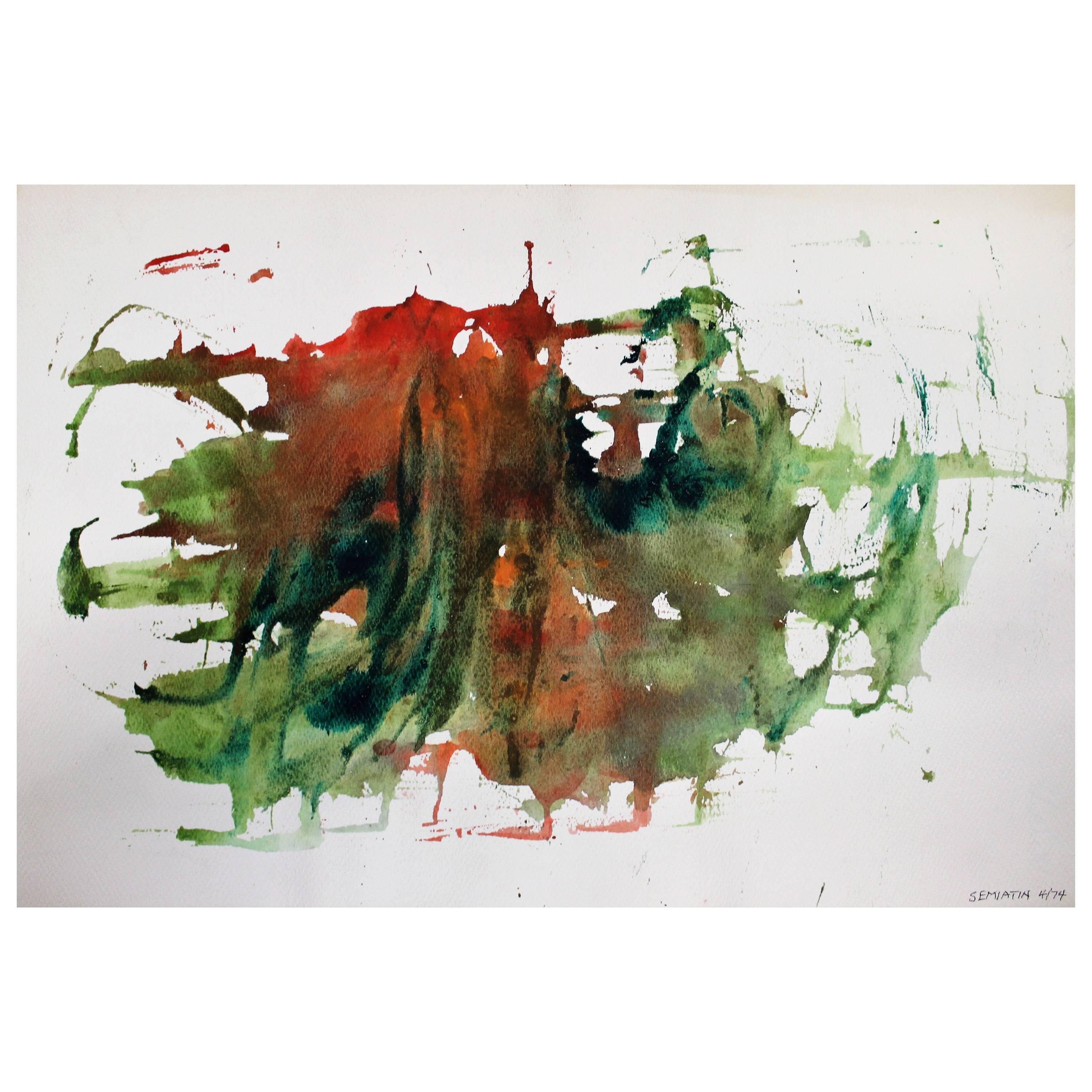 Jacob Semiatin Pintura abstracta