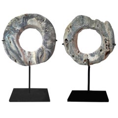 Indonesian Stone Bracelets on Stand 1