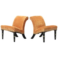 Pair of English Regency Period Gout Stools 12
