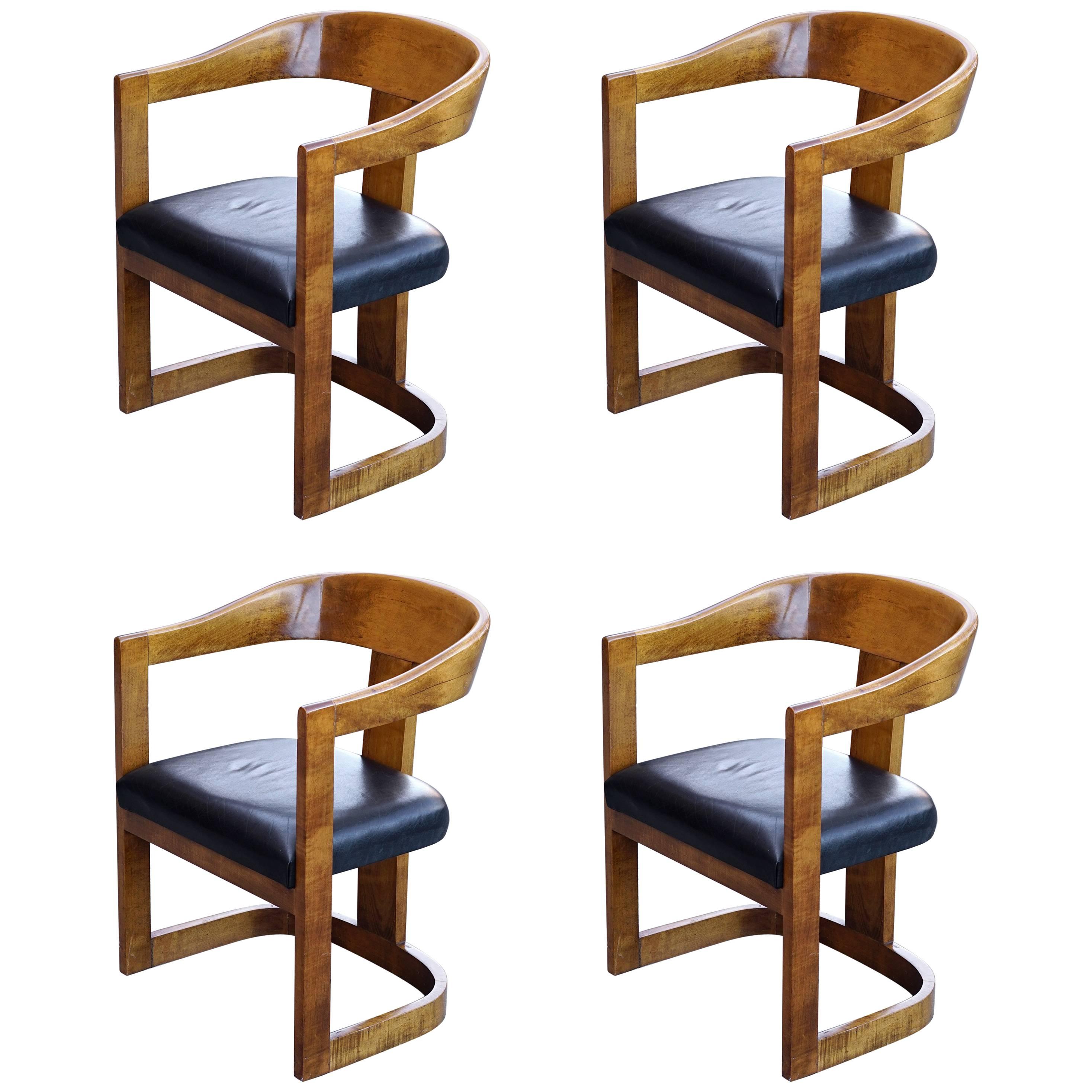 Karl Springer Style Chairs