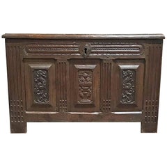 Used Spanish Chest,  circa 1750