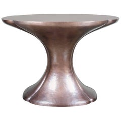 Four Petal Console Antique Copper by Robert Kuo, Limited Edition