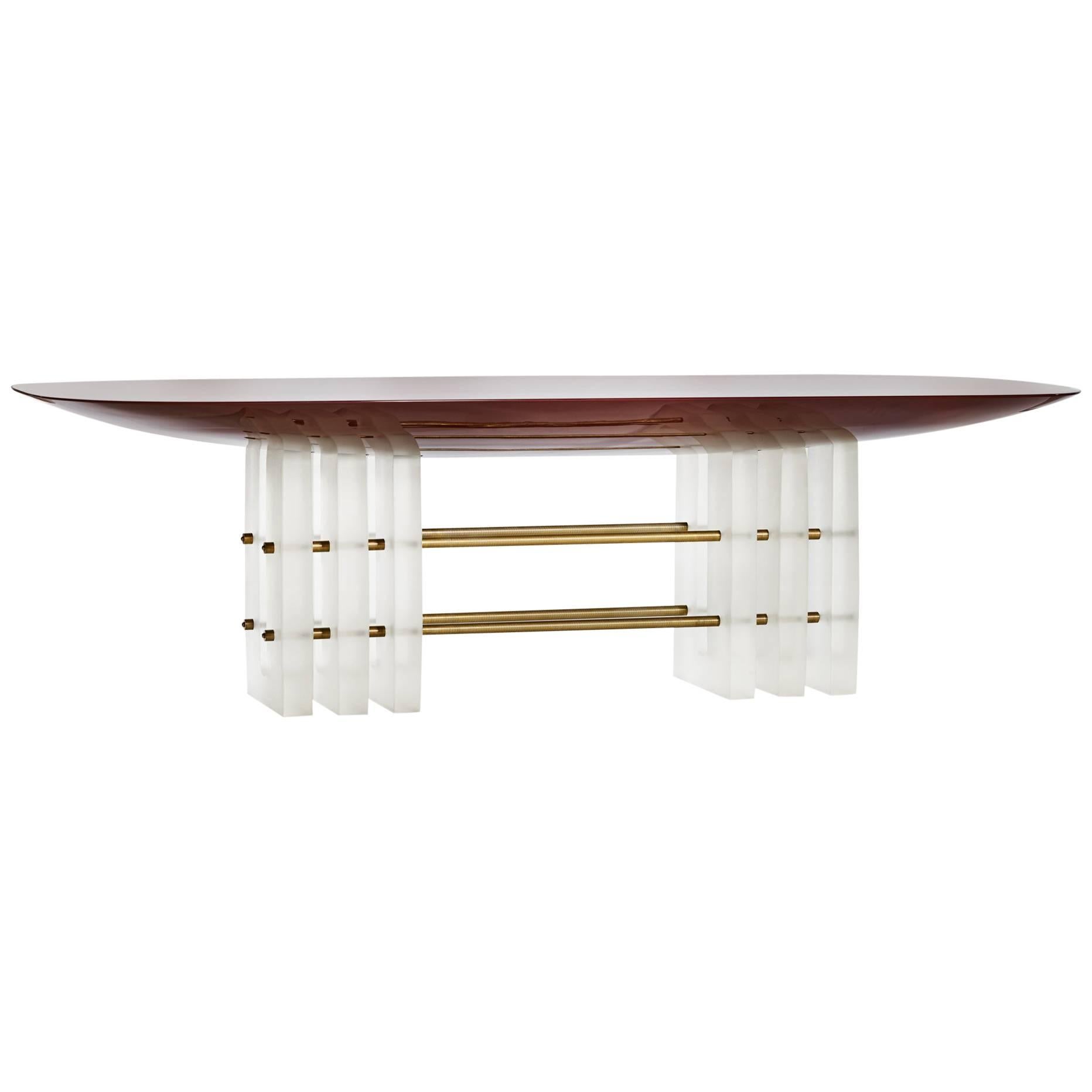 Segment 6 Dining Table by APPARATUS For Sale