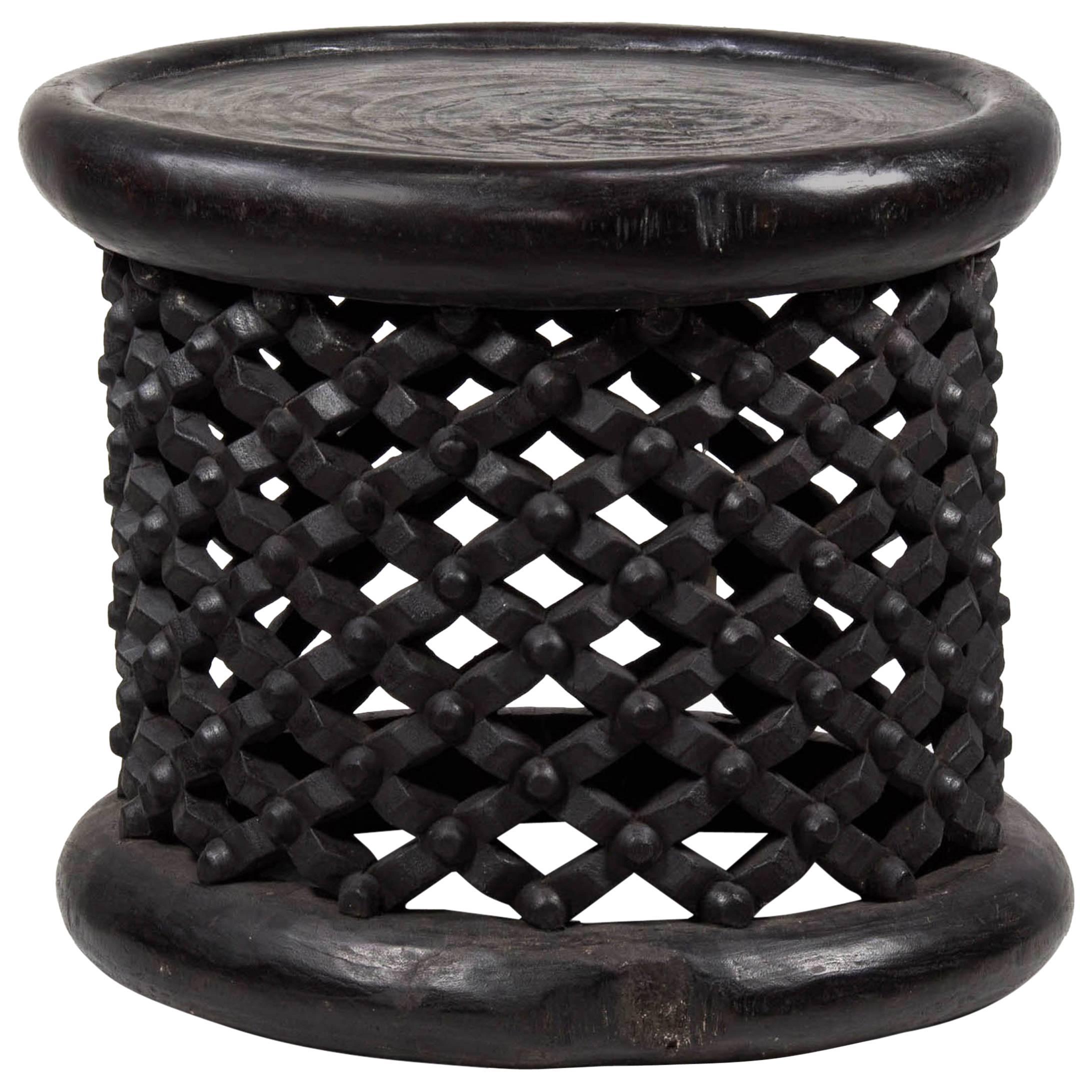 Bamaleke Flower Table or Stool from Cameroon