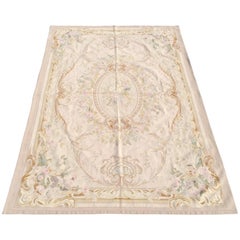 Pale Tone Aubusson Rug, New with Tags 6'x9'