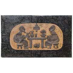 Ceramic Mural Wall Art by Marie Henriette Bataiile