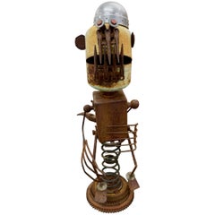 Vintage Funky "Found Object" Sculpture by James "Pelon" Bauer