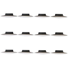 Arne Jacobsen Eklipta Wall Lamps, Set of 12