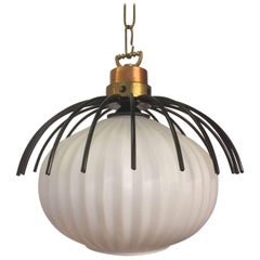 1960s Opaline Pendant Light