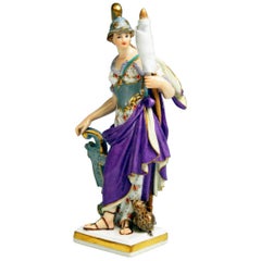 Meissen Minerva Goddess of War Model C 53 Kaendler Kändler Made circa 1840