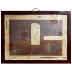 Antique Mahogany Frames/ Specimen Trays/ Museum Display Cases from the V&A