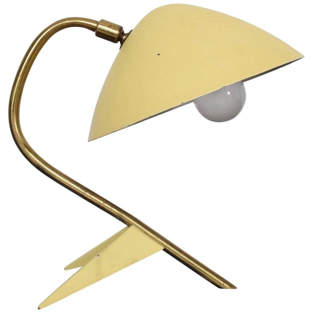 1950s French Vintage Boris Lacroix Desk Lamp