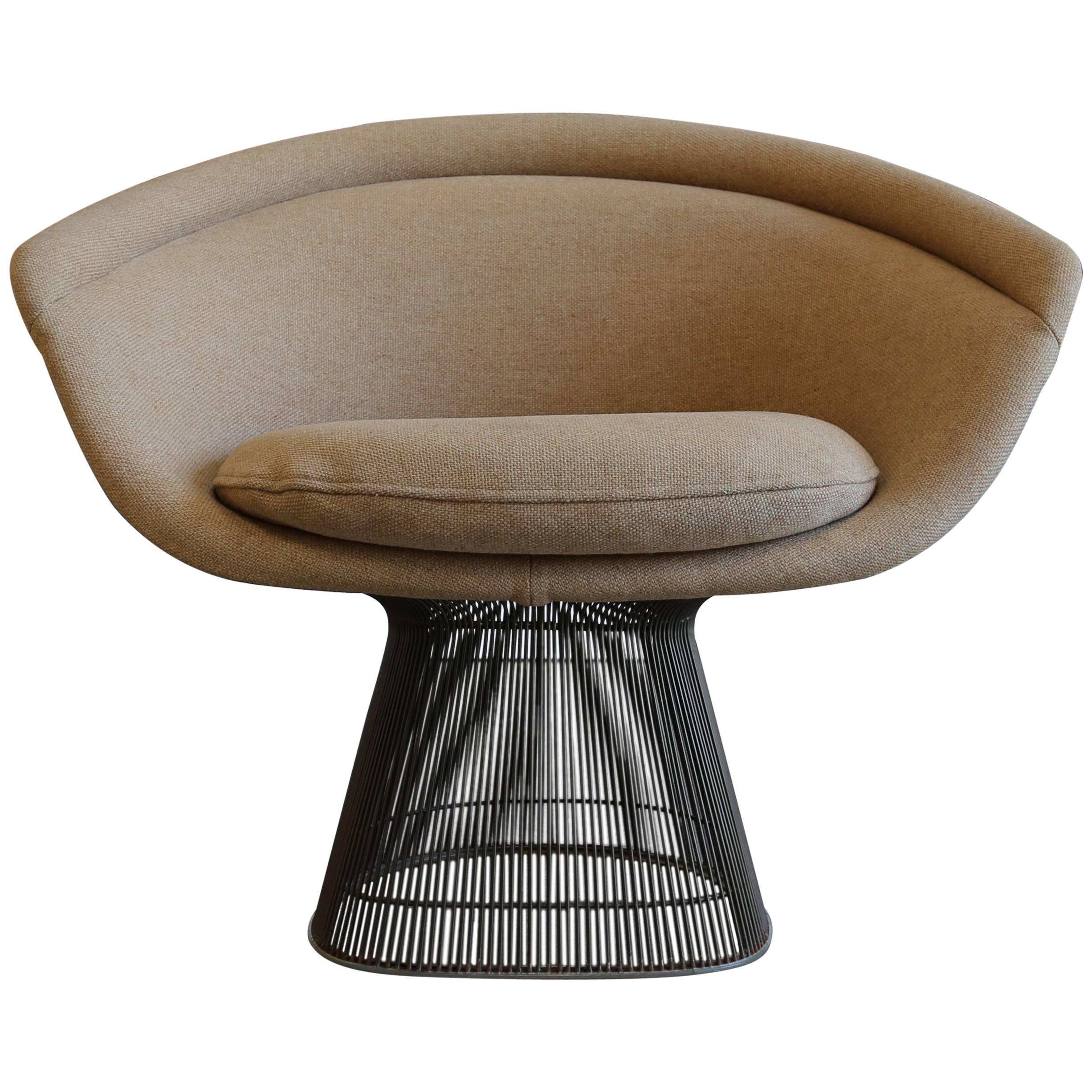 Bronze Lounge Chair by Warren Platner for Knoll