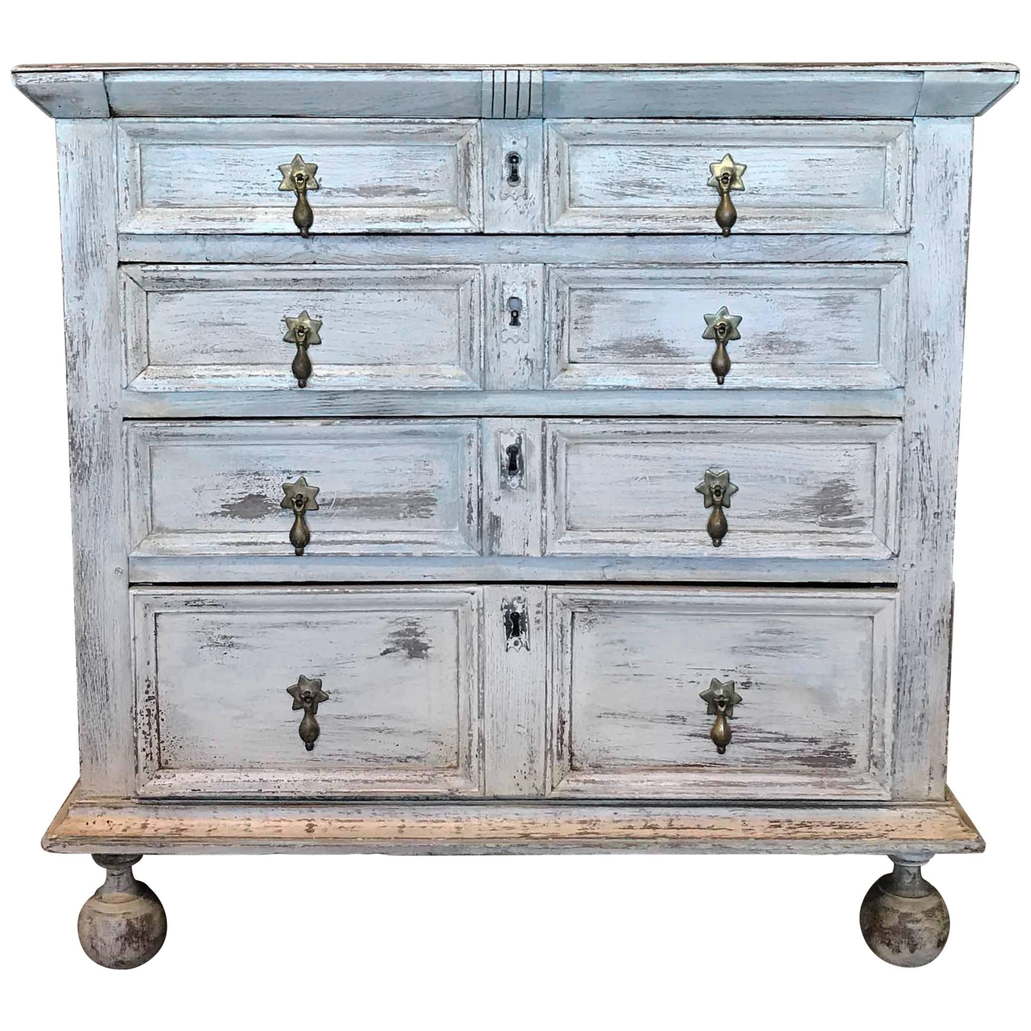 Antique English Chest of Drawers, circa 1810