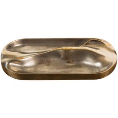 Small Bronze Tray by Artist Vincent Pocsik for Lawson-Fenning