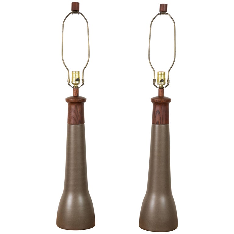 Ceramic Table Lamp by Gordon Martz for Marshalls Studio at 1stdibs