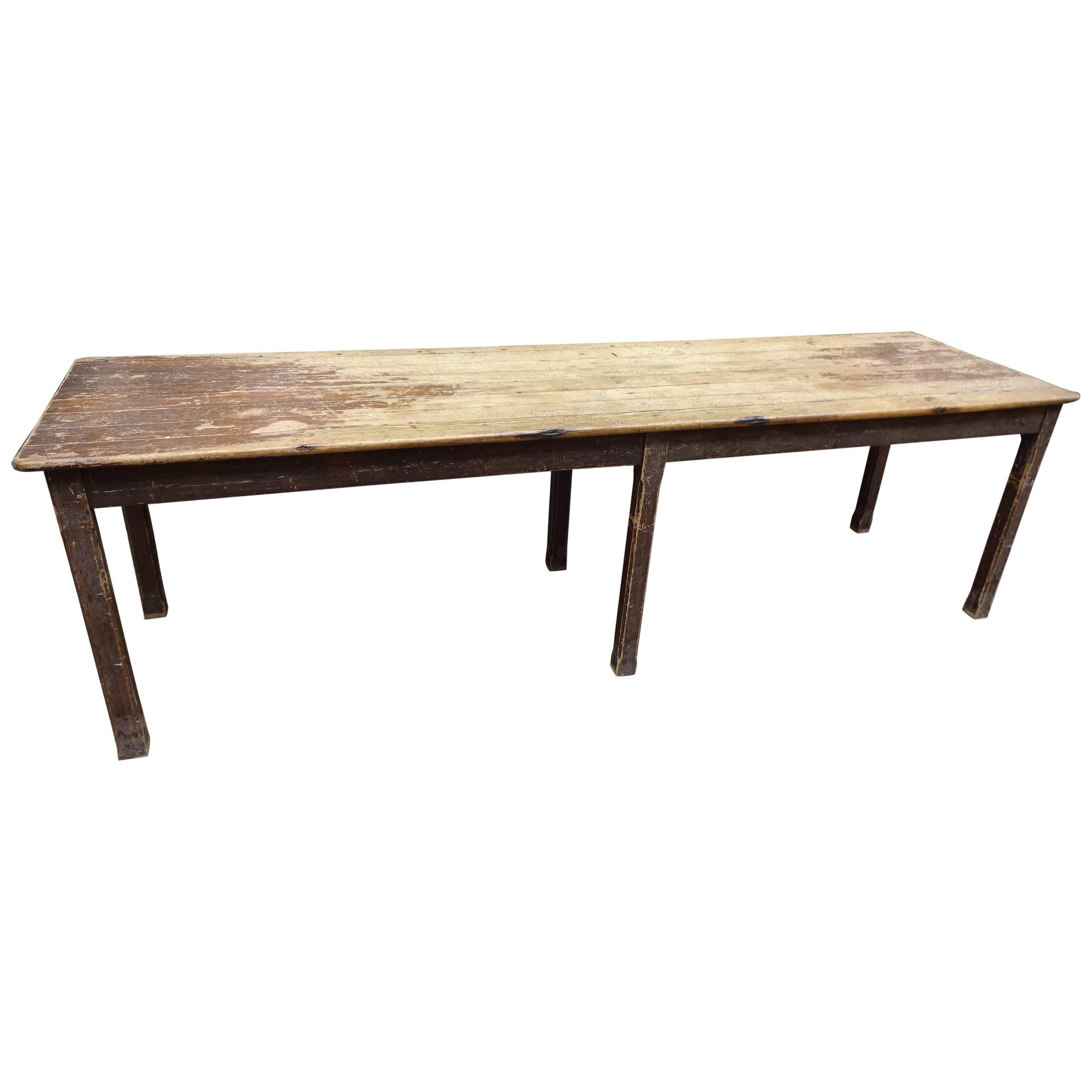 Late 19th Century French Refectory Table