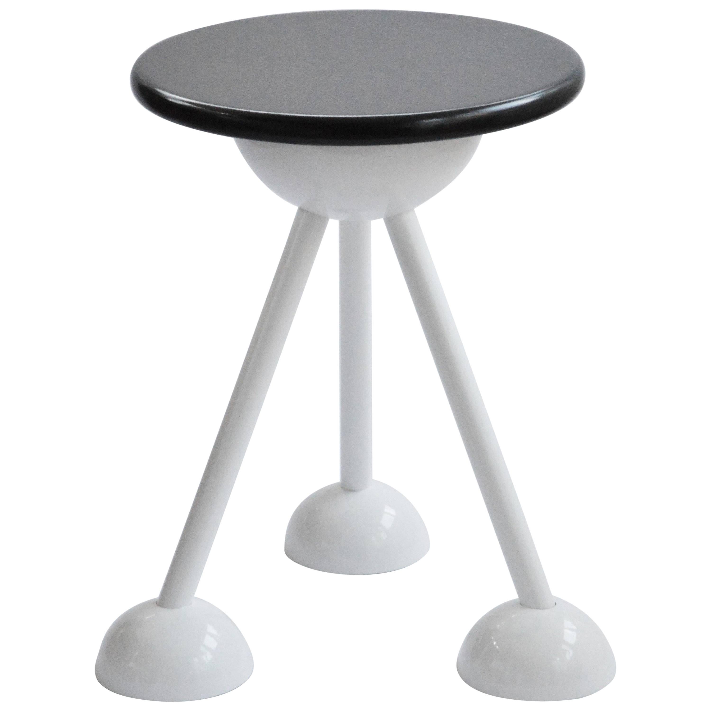 Contemporary Saturn Tripod Table by Connor Holland in Powder-Coated Steel For Sale