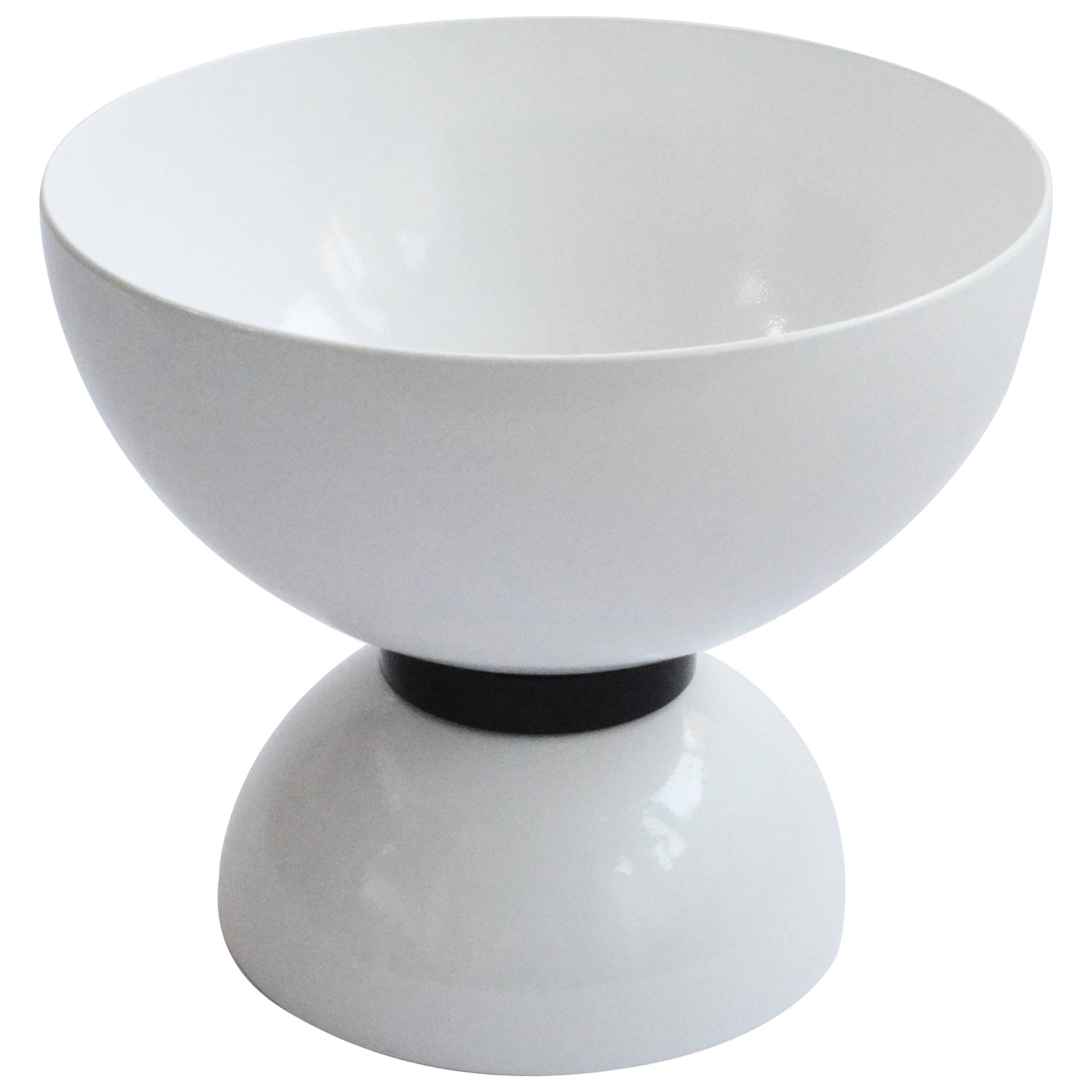 Contemporary Titan Bowl by Connor Holland in Powder-Coated Steel For Sale