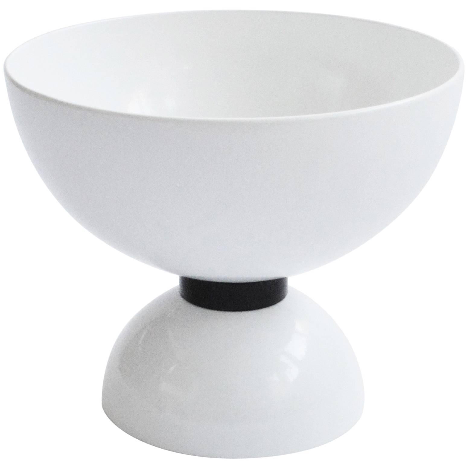Contemporary Cassini Bowl by Connor Holland in Powder-Coated Steel For Sale