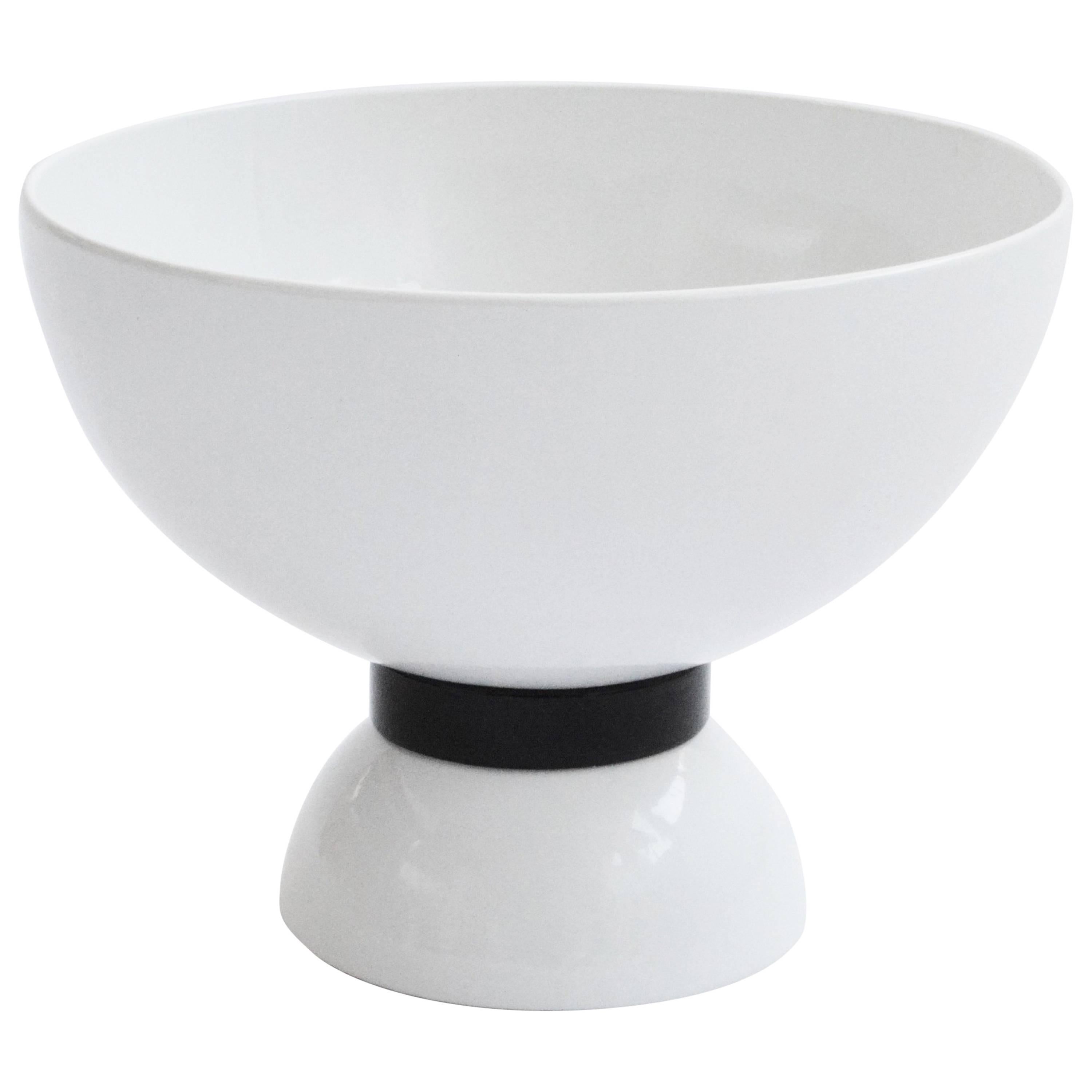 Contemporary Huygens Bowl by Connor Holland in Powder-Coated Steel For Sale