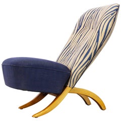 Dutch Design Congo Chair Designed by Theo Ruth for Artifort, 1950