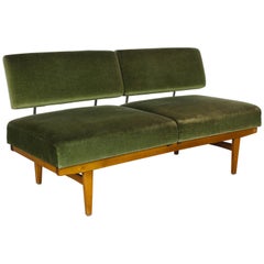 Canapé-lit de jour original complet Modèle Stella de Wilhelm Knoll:: Allemagne:: années 1950