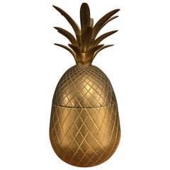 Brass Pineapple by Michel Dartios, Paris