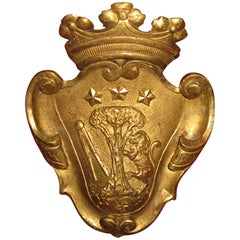 17th Century, Italian Family Crest of the Florentine Davanzati Family
