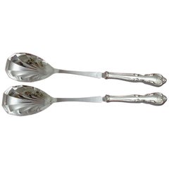 American Classic by Easterling Sterling Salad Set Two-Piece Custom Fluted