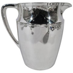 Tiffany Modern Sterling Silver Water Pitcher