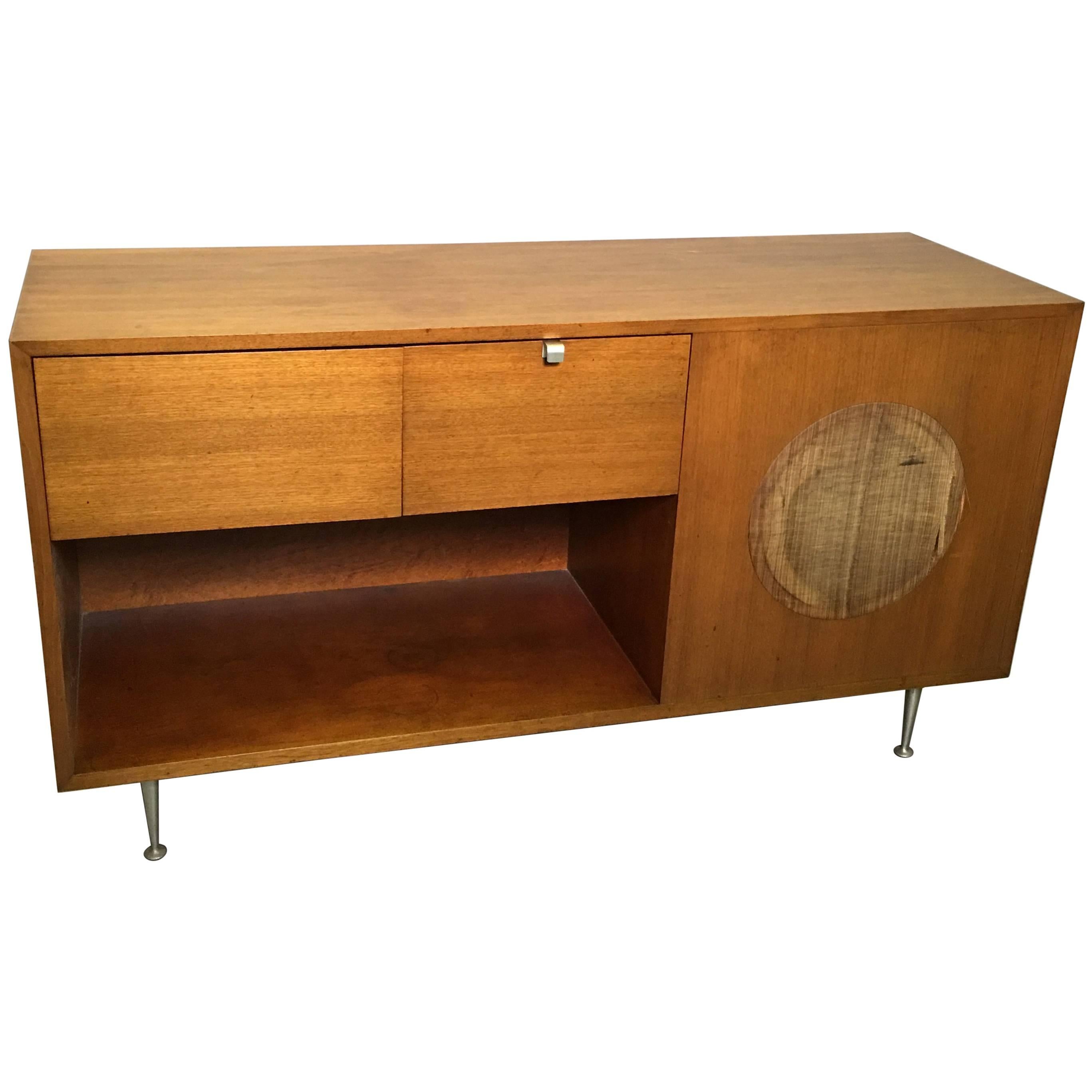 George Nelson Primavera Stereo Cabinet Console pour Herman Miller