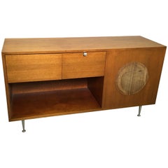 Retro George Nelson Primavera Stereo Cabinet Console for Herman Miller