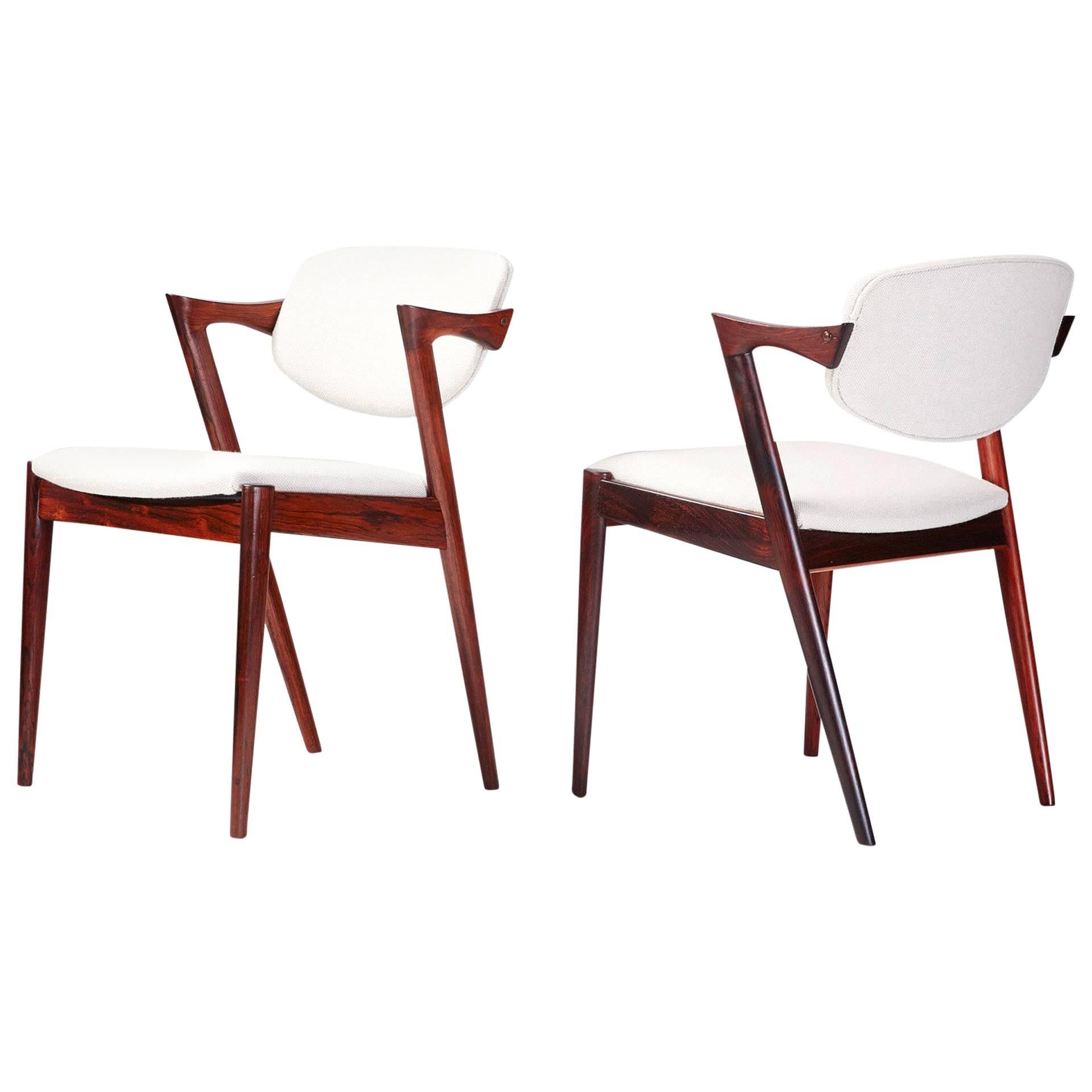 Kai Kristiansen Model 42 Chairs
