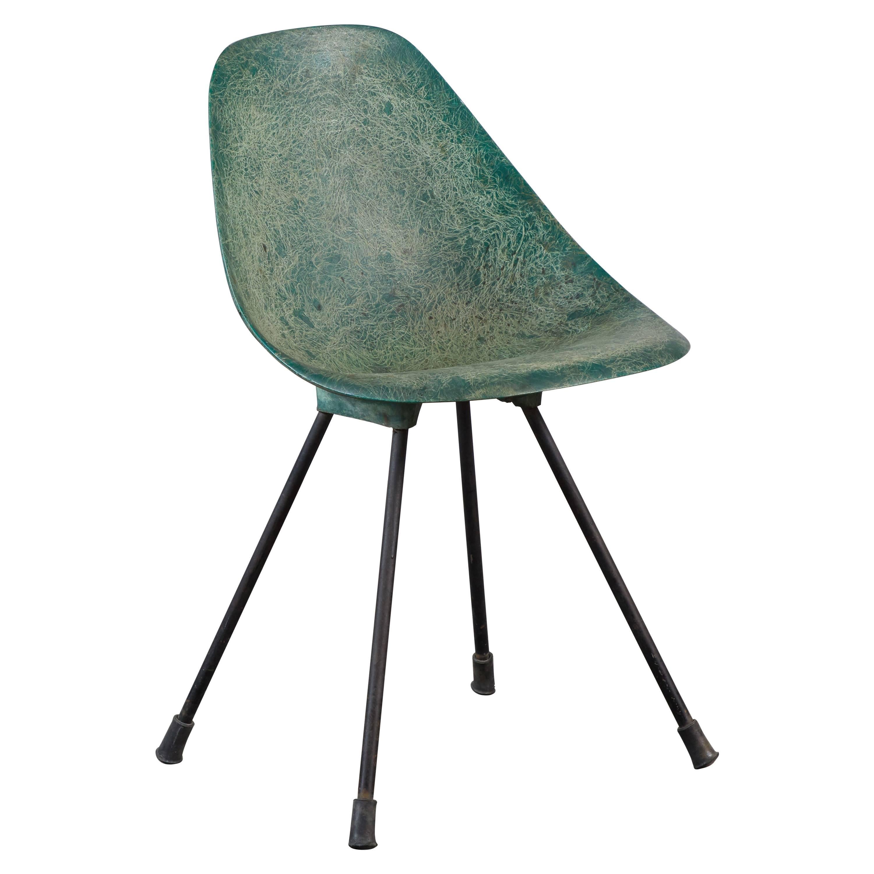 Fiberglass Chair by Jean-René Picard