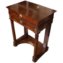 19th Century Small Empire French Side Table