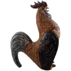 Lladro, Large Rooster of Ceramics