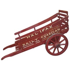 Edwardian Newspaper Cart