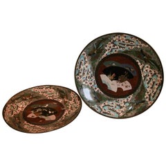Antique Pair of Japanese Cloisonné from the Later Meiji Period